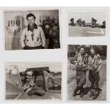 Fotonachlass eines LW-Arztes beim Jagdgeschwader 2 "Richthofen" 38 Original-Fotos in