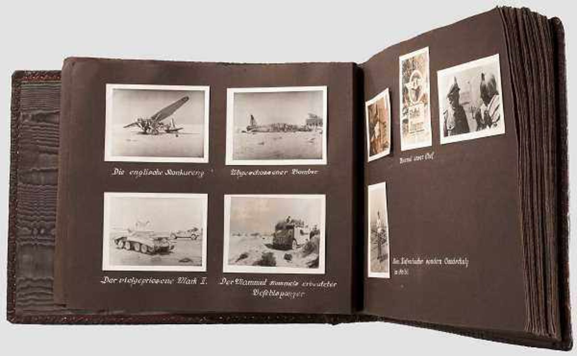 Fotoalbum der 2. Staffel der Nahaufklärungsgruppe (Heer) 14, Nahaufklärer Rommels in Afrika Das