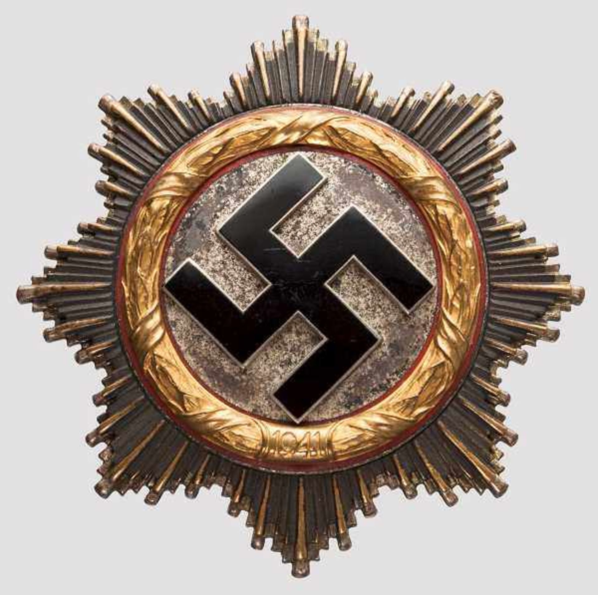 Deutsches Kreuz in Gold - Zimmermann-Fertigung Typisch leichte Ausführung der Firma C.F.