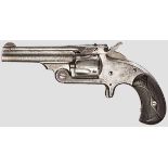 Smith & Wesson Mod. No. 1 - 1/2 Single Action Kal .32 S & W, Nr. 68051. Nummerngleich. Blanker Lauf,
