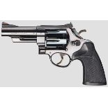 Smith & Wesson Mod. 29, "The .44 Magnum" Kal. .44 Mag., Nr. 9184443. Blanker Lauf, Länge 4".