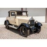 Opel 4/20 Cabriolimousine Baujahr 1931, spanischer KFZ-Brief, Fahrgestell-Nr. 1A 13823, Hubraum 1018
