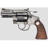 Colt Diamondback Kal. .38 Spl., Nr. D1216. Blanker, ventilierter lauf, Länge 2-1/2".