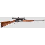 Winchester Mod. 150 mit Zielfernrohr Kal. .22 s.l. or l.r., Nr. 584940. Dt. Beschuss. Blanker