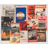 Große Gruppe NS-Literatur, u. a. Fotobücher und Propaganda Bildbuch "Das Reich Adolf Hitlers",