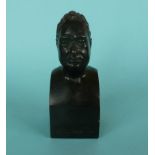 1831 William IV: a hollow cast bronze named portrait bust, 141mm (commemorative, commemoratives,