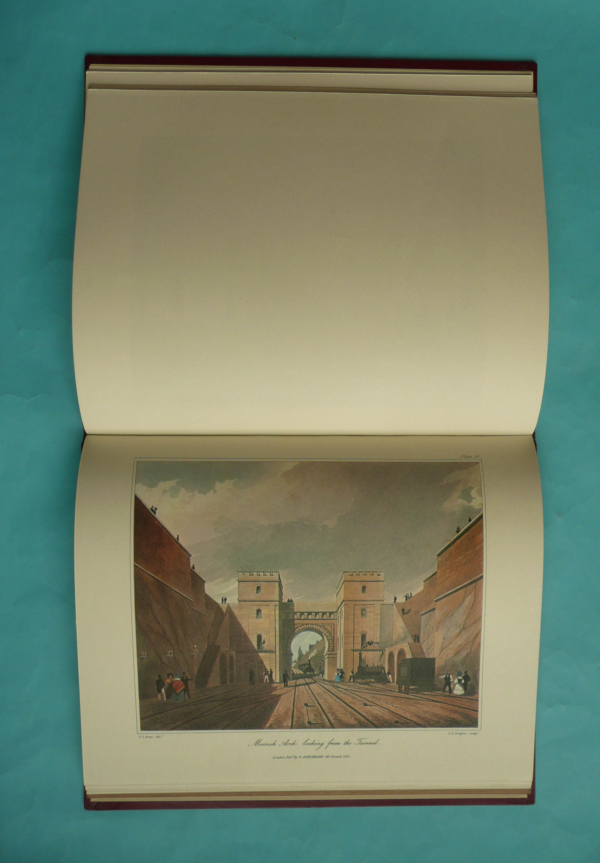 Liverpool and Manchester Railway: coloured views dating from 1831, deluxe edition by Zachusdorf - Image 3 of 3