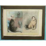 1835 Irish Question: three original hand coloured lithographs by John Doyle entitled ‘High Bred