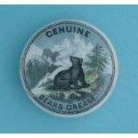 The two Bears (458) hairline crack to rim * Ex Mortimer collection, lot 68B