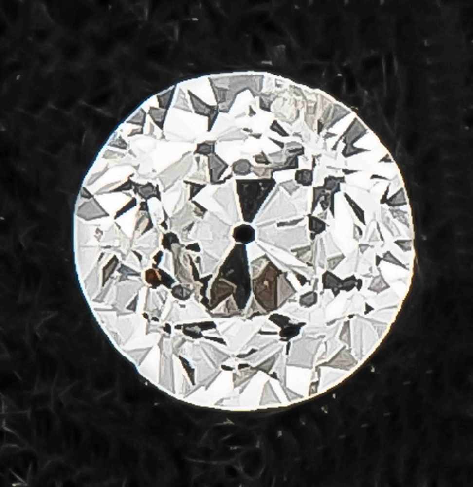 Altschliff-Diamant 0,31 ct W/SI