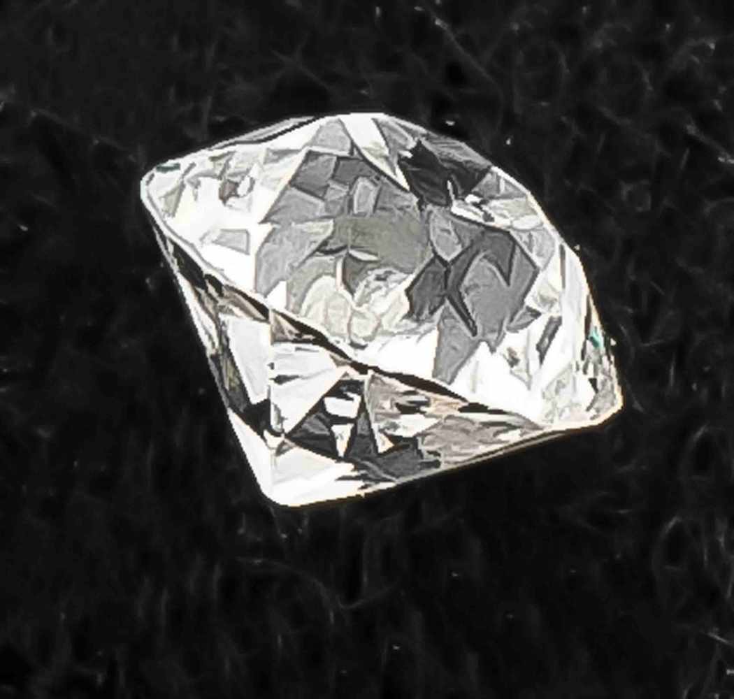 Altschliff-Diamant 0,31 ct W/SI - Image 2 of 2