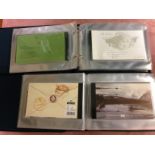 GB: BOX WITH 1969-2016 PRESTIGE BOOKLETS IN FOUR ROYAL MAIL BINDERS (APPROX 70)
