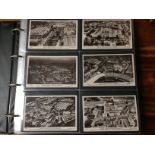 MODERN 6 UP ALBUM MIXED POSTCARDS, 1924 WEMBLEY EXHIBITION RP (6), IOM, YARMOUTH, SHIPS,