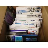 GB: BOX OF PRE-DECIMAL FDC AND PRESENTATION PACKS