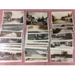 A COLLECTION OF BUCKS RP POSTCARDS, VILLAGES, STREET SCENES ETC.