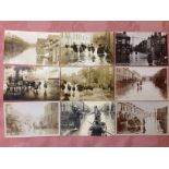 NORFOLK: NORWICH 1912 FLOODS, POSTCARDS INCLUDING EXETER ST.