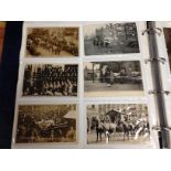 ALBUM OF ROYALTY QV-ED7 POSTCARDS, PORTRAITS, CORONATION, VISITS, INCLUDING NORWICH RP (5) ETC.