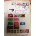 NEW ZEALAND: RATHER MESSY COLLECTION IN A BINDER FROM QV UP TO ABOUT 1970