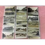A COLLECTION OF CAMBS/HUNTS RP POSTCARDS, VILLAGES, STREET SCENES ETC.