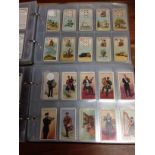 A COLLECTION OF SETS IN FOUR ALBUMS, CAT APPROX £2000, CHURCHMAN, GALLAHER,