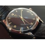 OMEGA GENTLEMANS VINTAGE WRIST WATCH WITH MANUAL WINDING MOVEMENT, .