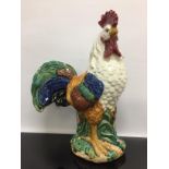 LARGE CHINA ROOSTER ORNAMENT