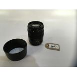 PANASONIC LUMIX G VARIO 45-150 HD LENS WITH LENS HOOD SOLD AS SEEN