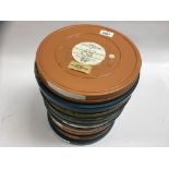 A COLLECTION OF 10 VINTAGE FILMS, IN CANS - LONG SUMMER (JERSEY) IRISH TOURIST BOARD FILM LIBRARY,