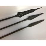 3 IRONWORK HUNTING SPEARS