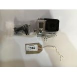 GOPRO HERO 3+ WITH ATTACHMENTS SOLD AS SEEN