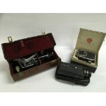 VINTAGE BOLEX PAILLARD MOVIE CINE CAMERA IN ORIGINAL BOX,