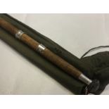 OGDEN SMITHS "THE NU GLASAVALON" 12' FLY FISHING ROD,