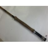 EDGAR SEELEY CANE 9' FLY FISHING ROD,