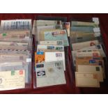 PACKET OF MAINLY COMMONWEALTH COVERS, CARDS AND STATIONERY,