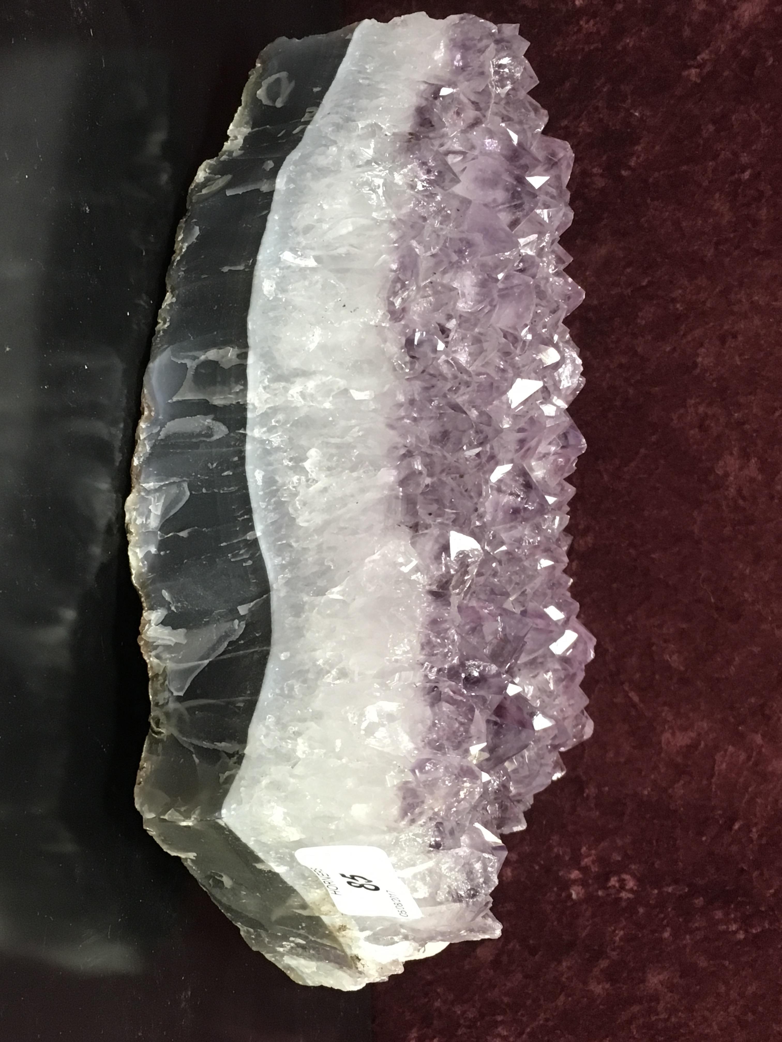 AMETHYST ROCK SAMPLE - Image 2 of 2