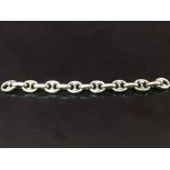 A SILVER MOURNING BRACELET,