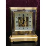 JAEGER-LE COULTRE "ATMOS" CLOCK - THE CLOCK THAT WORKS ON AIR (IN ORIGINAL BOX)