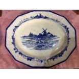 ROYAL DOULTON, NORFOLK PATTERN MEAT PLATE,