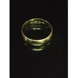 22 CT GOLD WEDDING BAND