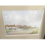 WATERCOLOUR "SALTHOUSE" BEARING SIGNATURE JEREMY BARLOW,