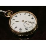 9CT GOLD POCKET WATCH