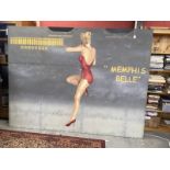 ORIGINAL PAINTING PRIVATELY COMMISSIONED CONTEMPORARY ARTWORK OF 'MEMPHIS BELLE' PAINTED ON A