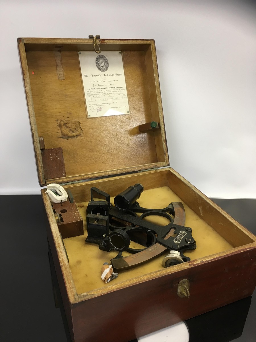 1930'S CASED SEXTANT BY "HESSANITH" LONDON
