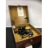 1930'S CASED SEXTANT BY "HESSANITH" LONDON
