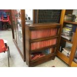 5 SECTION GLOBEWERNICKE BOOKCASE AND CONTENTS