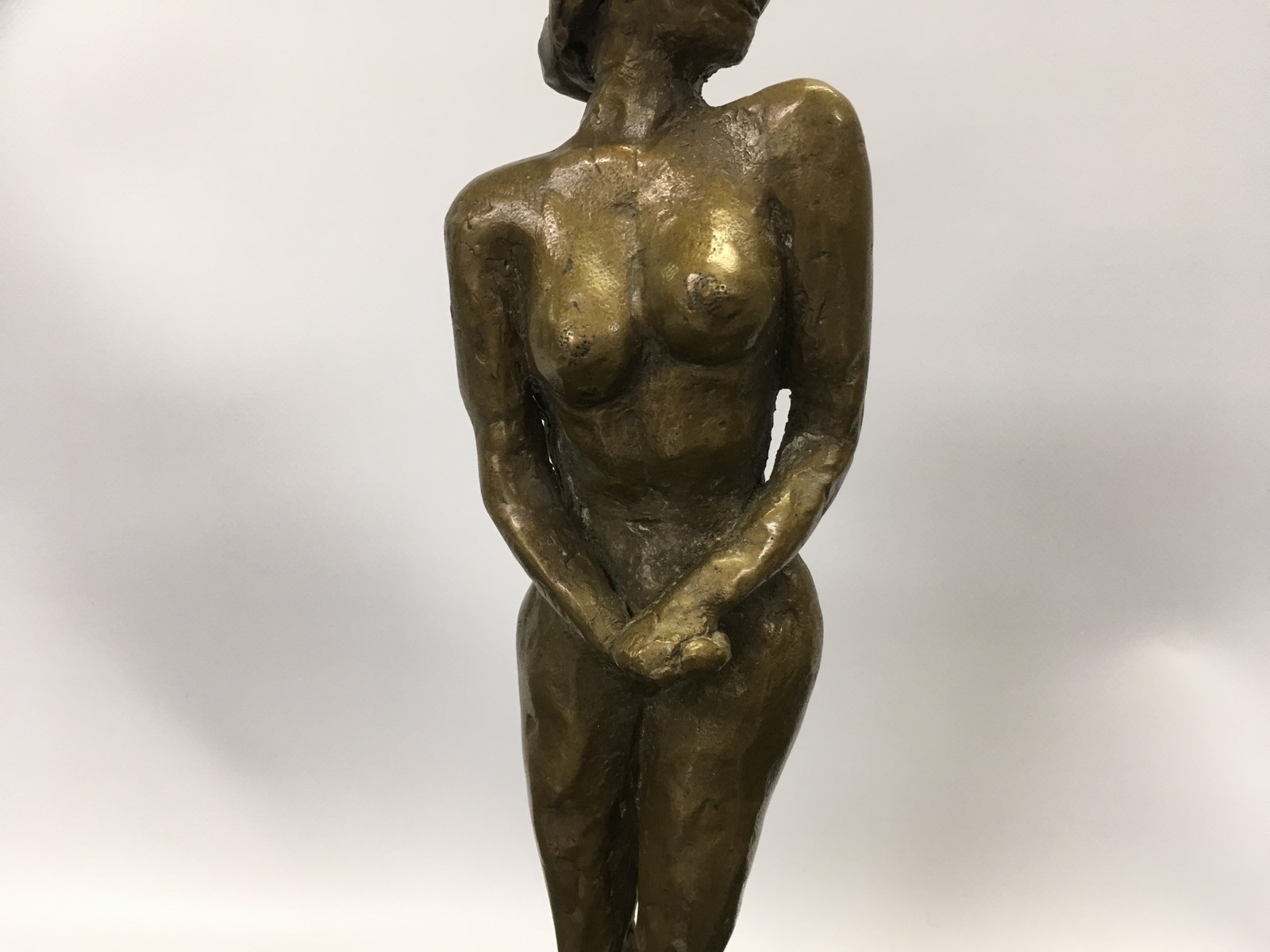 BRONZE FEMALE NUDE (AF) 34CM - Image 3 of 5