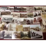 MIXED POSTCARDS, ALL UK RP INCLUDING FRECKLETON, ABERDOVEY, SANDSEND, LEEDS, HOLBEACH ETC.