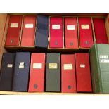 GB: BOX WITH A COLLECTION OF RAF AND OTHER AVIATION / FLOWN COVERS IN FOURTEEN SMALL ALBUMS,