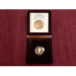 GB COINS: 1981 PROOF SOVEREIGN IN CASE