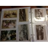 NORFOLK: LARGE ALBUM WITH EARLY TO MODERN POSTCARDS, NORWICH, BROADS, CROMER ETC.
